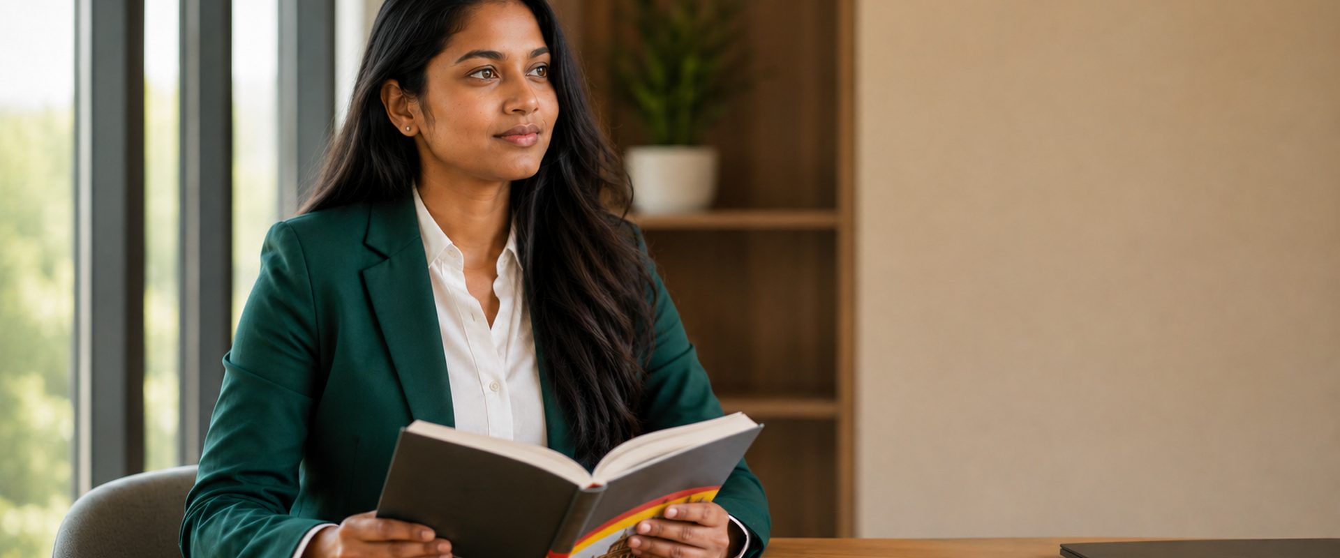 MALIROSA German language student from Sri Lanka studying with German textbook, German courses and visa consulting for Sri Lankan candidates